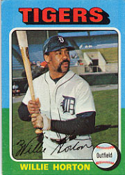 1975 Topps Baseball Cards      066      Willie Horton